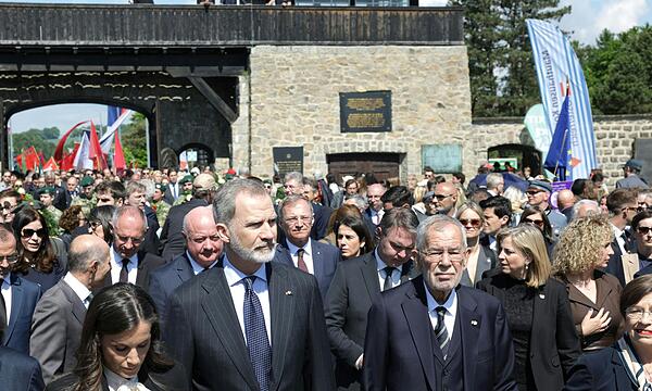 Gedenkfeier Befreiung des NS-Konzentrationslager Mauthausen
