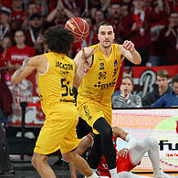 Vier Jahre war Daniel Keppeler für die Tigers Tübingen aktiv. In der Saison 2023/24 gastierte er in der BBL auch in der Brose-Arena.