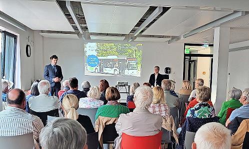 Neubürgerstammtisch bei den Stadtwerken Bad Kissingen.