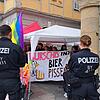 Erste Demo beim PfingstkongressErste Demo beim Pfingstkongress Erste Demo beim Pfingstkongress