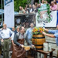 Eröffnung Erlanger Bergkirchweih mit Bieranstich