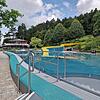 Auf 40 Meter Länge ist es im Nichtschwimmerbereich mögliche Bahnen zu schwimmen.