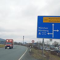 Baustelle Himmelkron A9