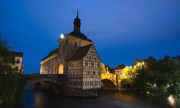 Altes Rathaus Bamberg Altes Rathaus Bamberg - Archivbild von 2021