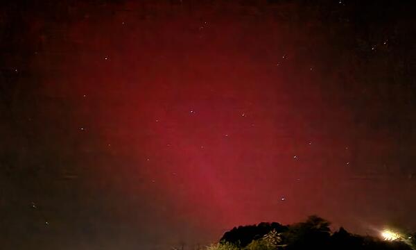 Polarlichter über Kronach 2024Polarlichter über Kronach