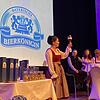Melanie Streit in ihrem ElementMelanie Streit Bierkönigin