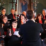 Der Kirchenchor Kasendorf erfreute die Zuhörer.