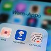 Warn-Apps auf dem Handy Warn-Apps auf dem Handy