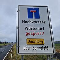 Hochwasser MitwitzHochwasser-Einsätze im Kreis Kronach
