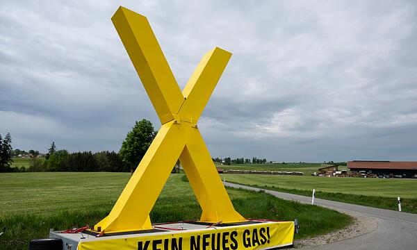 Kundgebung gegen Gas-Bohrungen
