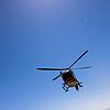 Ein Rettungshubschrauber - Symbolbild
