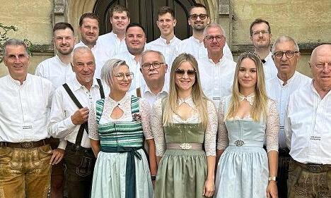 Die Musikanten in Bedford.