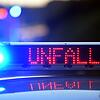 Polizei sichert Unfallstelle
