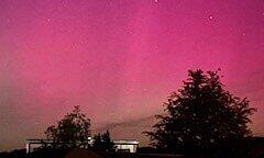 Polarlichter über Kronach 2024Polarlichter über Kronach