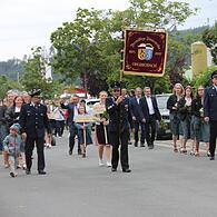 Mehr als 40 Gruppen formten einen beeindruckenden, zwei Kilometer langen Festzug zu Ehren der Jubiläumswehr.150 Jahre FF  Oberrodach