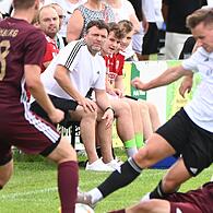 Trainer Mario Lochmann hat zwischen den beiden Relegationsrunden mit seinem Team hart trainiert.