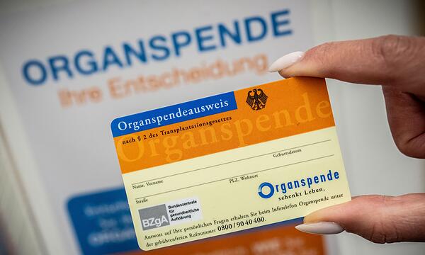 Organspendeausweis