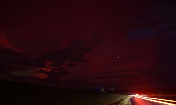 Polarlichter über Kronach Oktober 2024Polarlichter über Kronach Oktober 2024