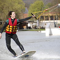 Wakeboarden in Thulba