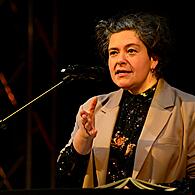 Nora Gomringer eröffnete mit einer bemerkenswerten Rede das Bamberger Literaturfestival.