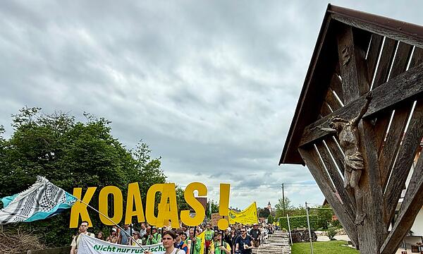 Protest gegen Gasbohrung