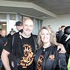 Toy Run Sind glücklich über die hohe Spendenbereitschaft beim zweiten Toy Run: die Organisatoren Lisa Adamczyk und Markus Kröner