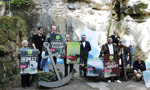 Dramatisch, unterhaltsam, in jedem Fall abwechslungsreich und spannend ist das Programm in der Sommersaison auf der Naturbühne Trebgast.