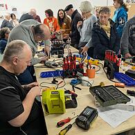 Full House: Beim 5. Repair Café in Münnerstadt war viel los.