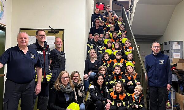Der Besuch des Atemschutzzentrums in Oberthulba war für die Ramsthaler Kinderfeuerwehr ein spannendes Erlebnis.