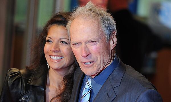 Clint Eastwood mit damaliger Ehefrau Dina