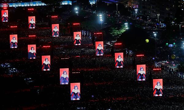 Lady Gaga gibt Gratiskonzert in Brasilien