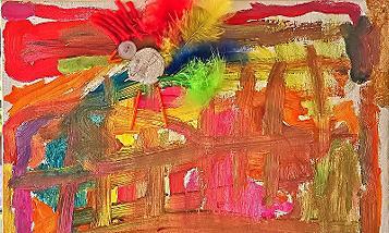 Dieses Kunstwerk entstammt kindlicher Fantasie…