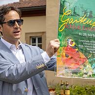 So fing alles an: das Plakat des ersten Gartenfestes aus dem Jahr 2004.