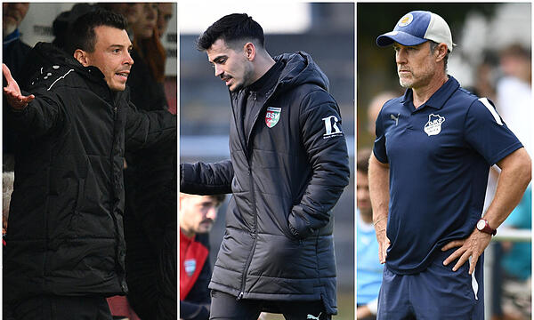 Wer hält die Klasse? Der FC Lichtenfels um Trainer Stefan Dietz, der Baiersdorfer SV mit Coach Hannes Decher und die DJK Dampfach mit Trainer Oliver Kröner sind noch im Rennen.