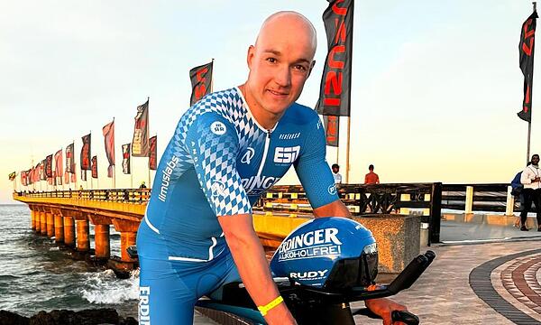 Andreas Dreitz ist auf dem Rad noch auf der Suche nach den Watt, mit denen er wieder vorn mitfahren kann.