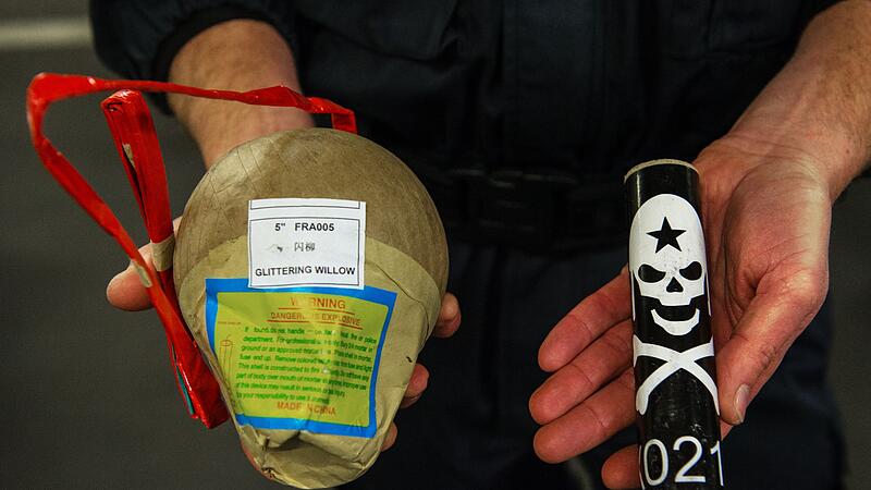 Illegale Feuerwerkskörper