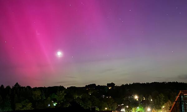 Polarlichter über Kronach 2024Polarlichter über Kronach