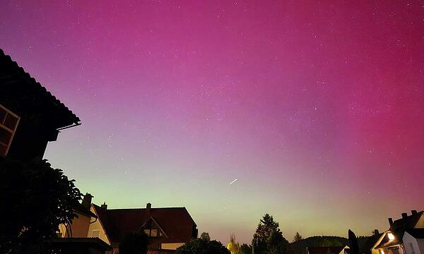 Polarlichter über Kronach 2024Polarlichter über Kronach