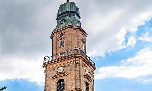 Die Hugenottenkirche in Erlangen.