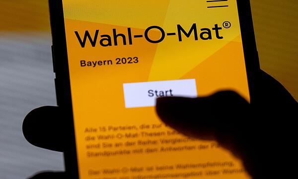 Wahl-O-Mat zur Landtagswahl in Bayern startet