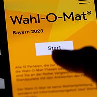 Wahl-O-Mat zur Landtagswahl in Bayern startet