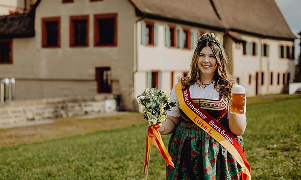 Die noch amtierende Bierkönigin Luisa I.