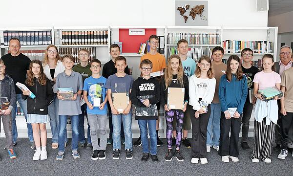 Die Preisverleihung wurde in der Mediathek des Gymnasiums Fränkische Schweiz in Ebermannstadt durchgeführt.