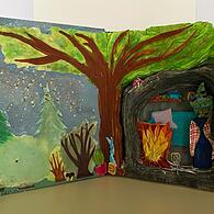 Mit diesem „Altered Book“ gewann Rebekka Reith vom Gymnasium Albertinum einen Bundespreis im diesjährigen Europa-Wettbewerb.