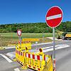 Sperrung Retterner Kanzel Kreisverkehr Weilersbach