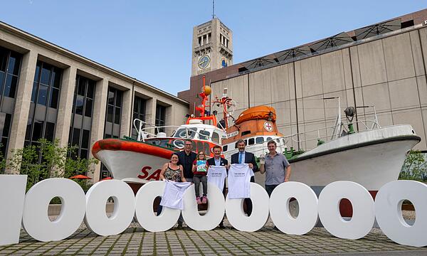 100-millionsten Besucher im Deutschen Museum