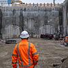 S-Bahn--Baustelle in München