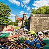 Ein Höhepunkt des fränkischen Bierkalenders: Das Bierfest im Nürnberger Burggraben im Juni Ein Höhepunkt des fränkischen Bierkalenders: Das Bierfest im Nürnberger Burggraben im Juni