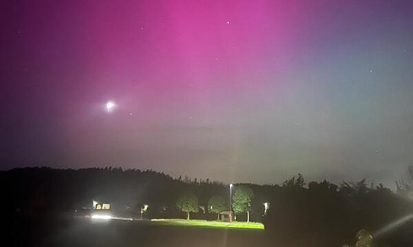 Polarlichter über Kronach 2024Polarlichter über Kronach