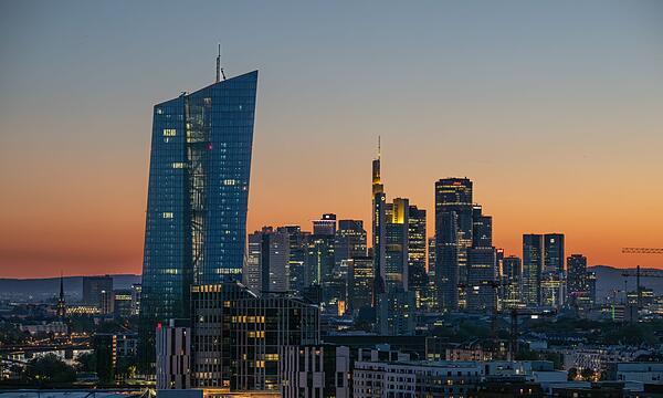 Bankenskyline Frankfurt